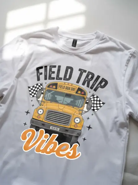 Field Trip Shirt – Vintage School Bus Vibes Tee for Teachers - Image 11
