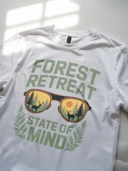 Forest Retreat State of Mind T-Shirt - Image 11