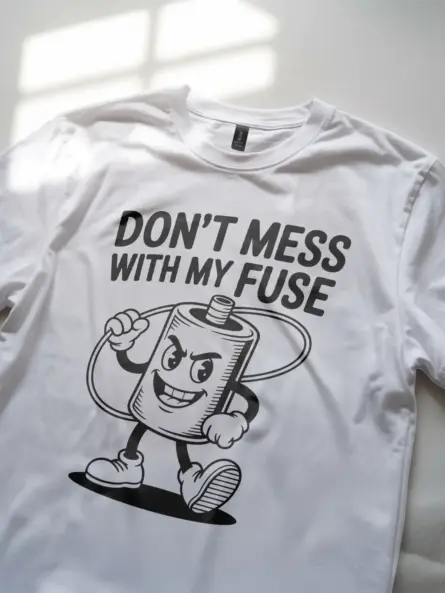 Funny Fuse Electrician T-Shirt - Image 12