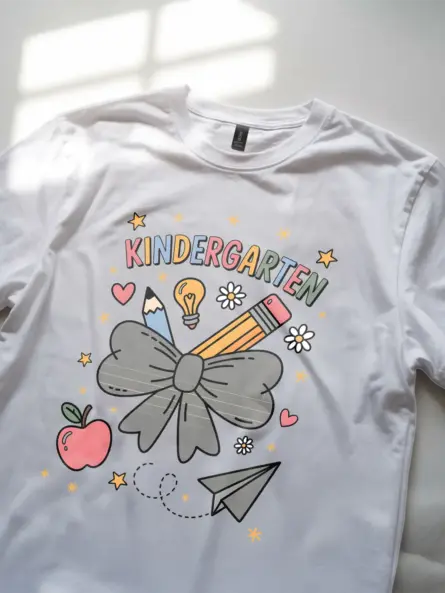 Kindergarten Shirt – Pastel Teacher Team Back-to-School Tee - Image 11