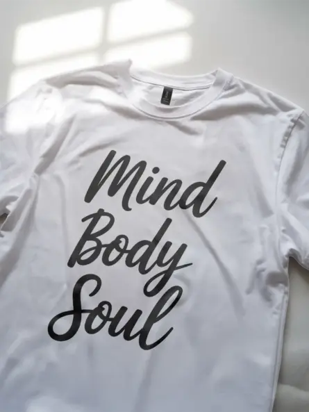 Mind Body Soul T-Shirt – Minimalist Wellness Tee for Mindful Living - Image 11