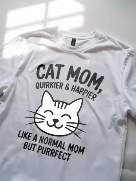 Quirky Cat Mom Shirt – Purrfect Gift for Pet Lovers and Gen Z - Image 11