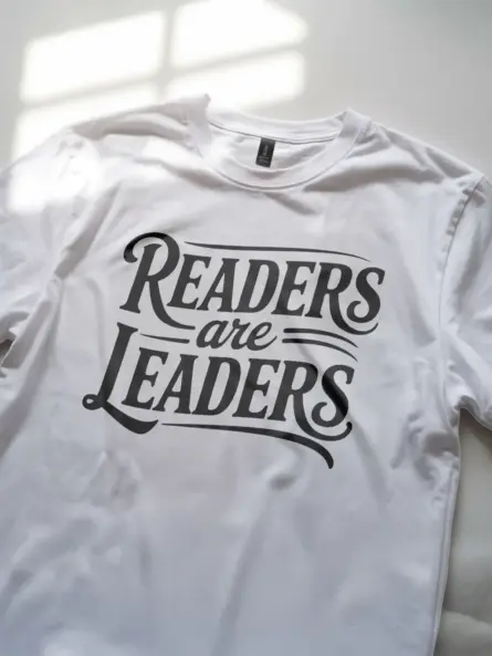 Readers Are Leaders T-Shirt for Teachers - Image 6
