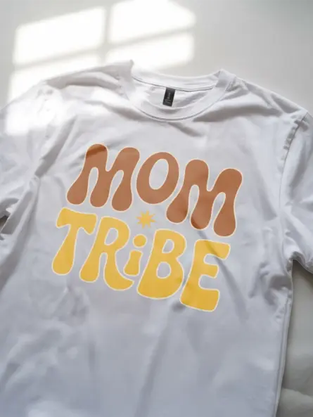 Retro Mom Tribe T-Shirt for Stylish Motherhood Groups - Image 12