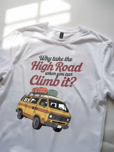 Retro Van Life Adventure T-Shirt - Image 11