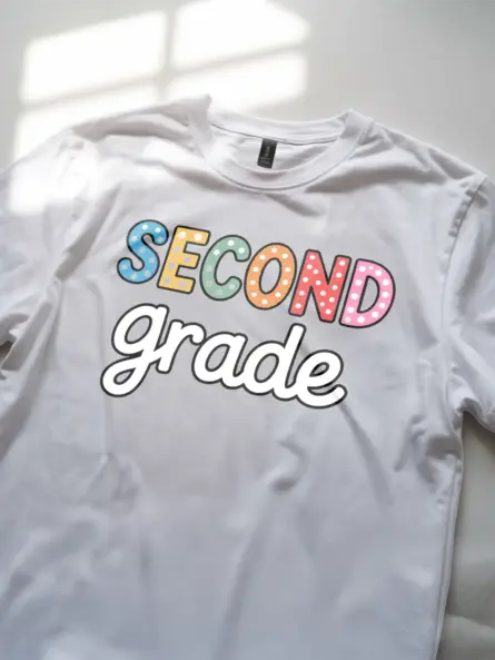 Second Grade Teacher Shirt – Colorful Back to School Tee - Image 11