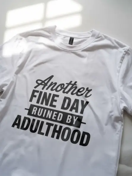 white Lifestyle photo wearing black funny nurse adulthood shirt