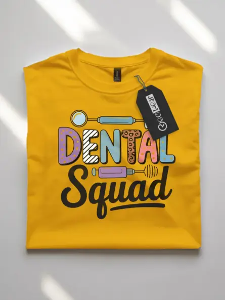 Playful Dental Squad T-Shirt for Dental Teams - Image 7