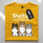 sheltie dog mom shirt