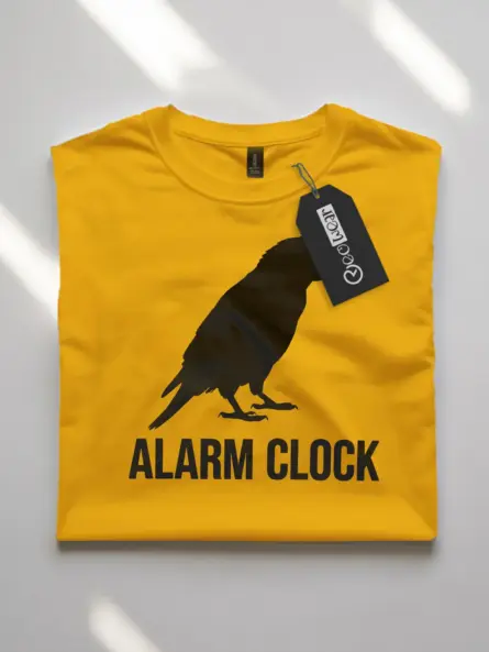 Funny Parrot Alarm Clock T-Shirt for Bird Lovers - Image 7