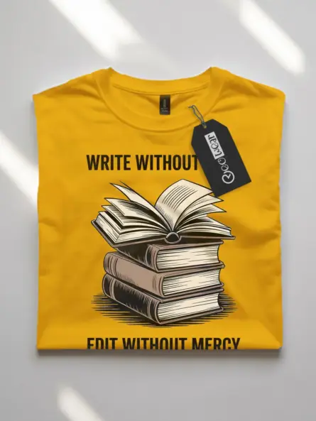 Timeless Vintage Writer T-Shirt – Bold Quote for Authors & Editors - Image 10