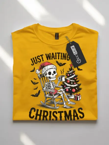 Hilarious Skeleton Christmas T-Shirt for Holiday Rebels - Image 10