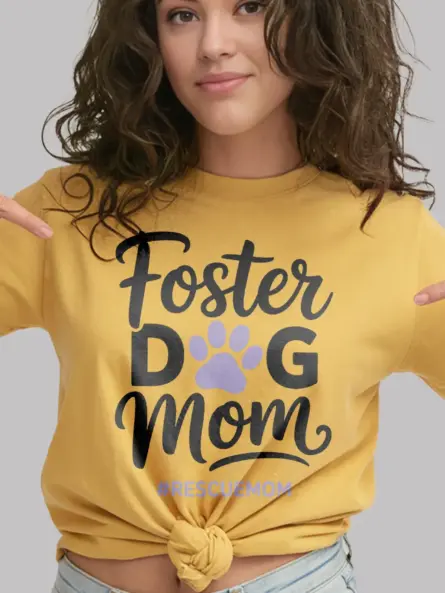 Foster Dog Mom Shirt – Proud Rescue Apparel for Pet Lovers - Image 12