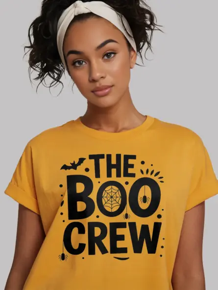 Playful Boo Crew Shirt for Halloween - Image 3