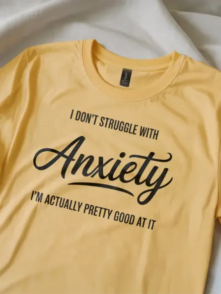 Funny Anxiety T-Shirt for Mental Health Pros - Image 11