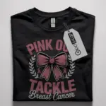 tackle breast cancer Tshirt