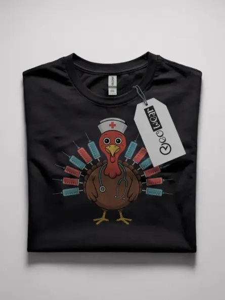 Thanksgiving nurse Tshirt