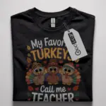 thanksgiving teacher t-shirt