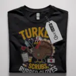 funny nurse Thanksgiving t-shirt