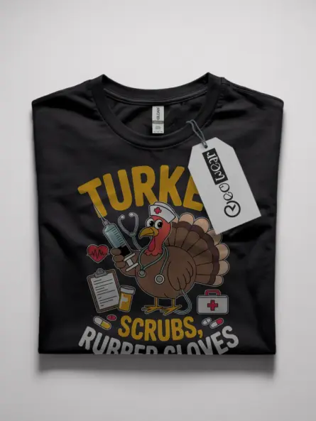funny nurse Thanksgiving t-shirt