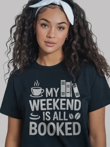 weekend book lover shirt