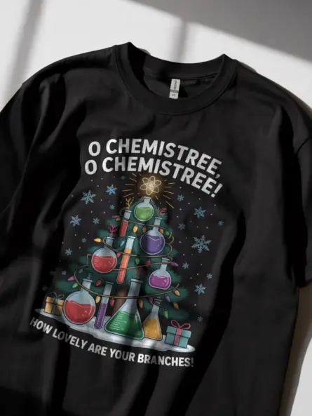 Funny Chemistry Christmas Shirt – Perfect STEM Holiday Gift for Teachers - Image 2