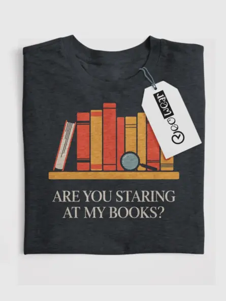 Witty Book LoverShirt – Funny Graphic Tee for Readers - Image 4