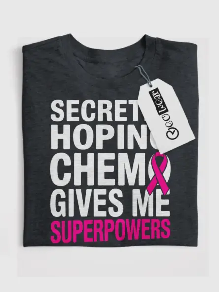 Funny Chemo Superpowers Shirt – Empowering Cancer Gift Tee - Image 4