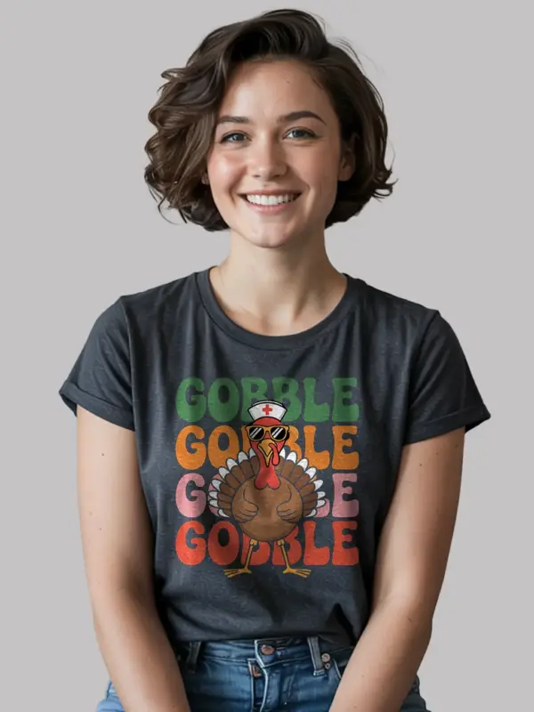 Thanksgiving nurse t-shirt