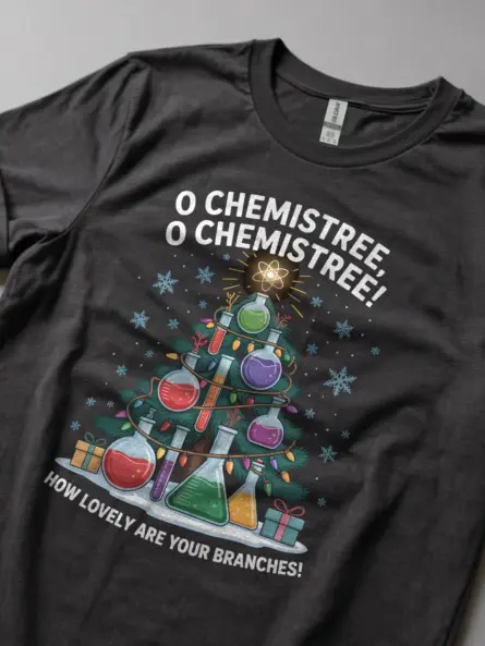 Funny Chemistry Christmas Shirt – Perfect STEM Holiday Gift for Teachers - Image 5