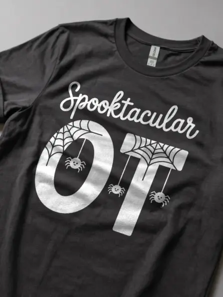 Spooky Occupational Therapy T-Shirt – Funny Halloween Tee for OT Nurses & Hygienists - Image 5