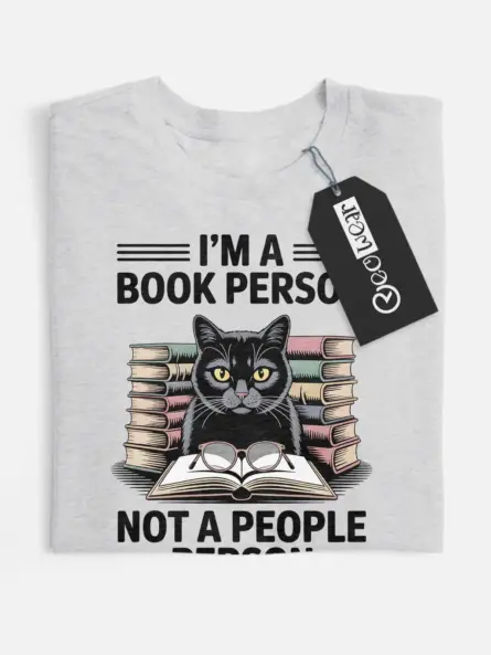 book person t-shirt