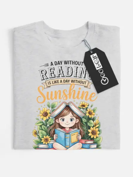 reading shirt for girls
