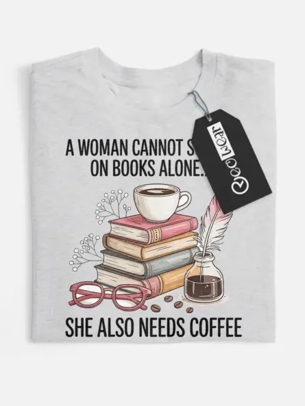 cozy book lover t-shirt