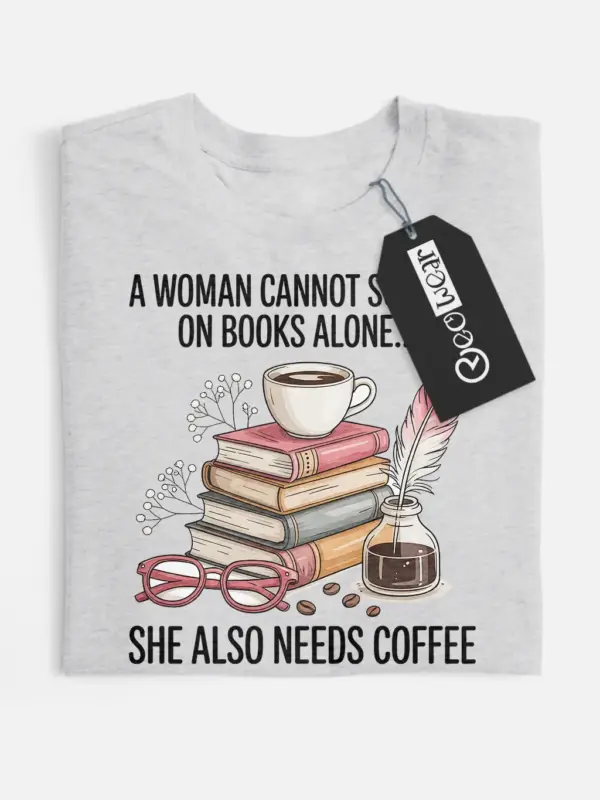 cozy book lover t-shirt