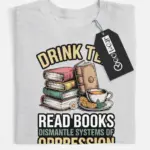 activist book lover t-shirt