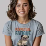 Grey Read Local T-Shirt Front View – retro pastel bookworm top for women