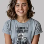 dark academia book lover t-shirt