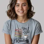 retired book lover t-shirt