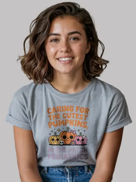 pediatric nurse Halloween t-shirt