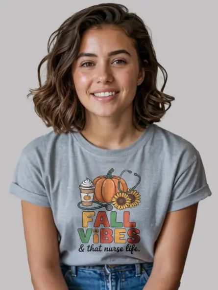 fall nurse t-shirt