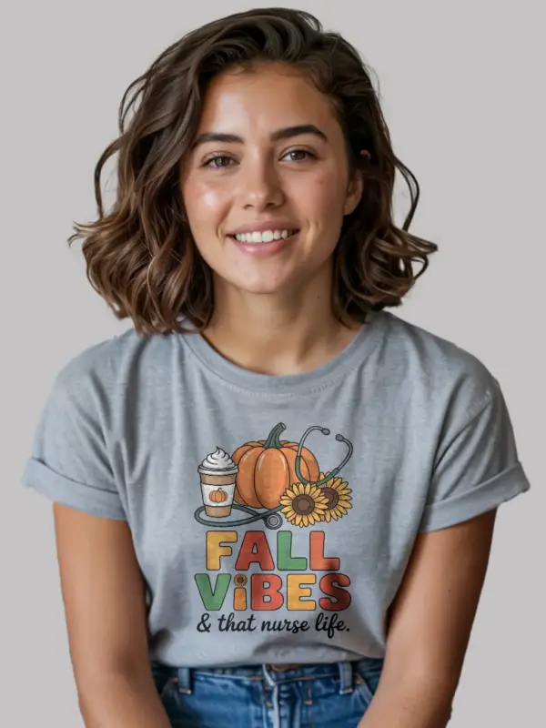 fall nurse t-shirt