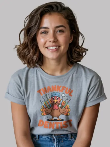 thankful dentist t-shirt
