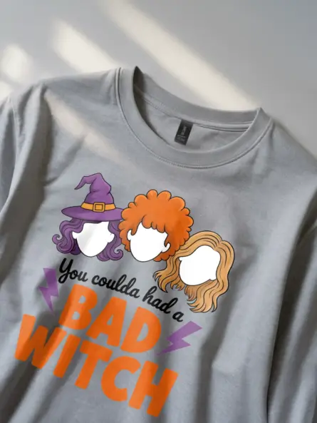 Funny Witch T Shirt – Bold & Sassy Halloween Tee for Bad Witches - Image 2