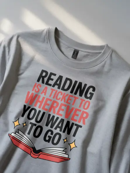 Motivational Reading Shirt – Inspiring Book Lover Tee for Teachers & Kids - Image 2