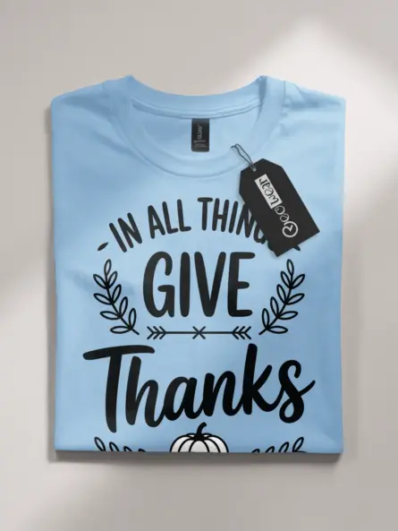 Gratitude Thanksgiving Shirt – Elegant Faith-Based Fall Tee - Image 4