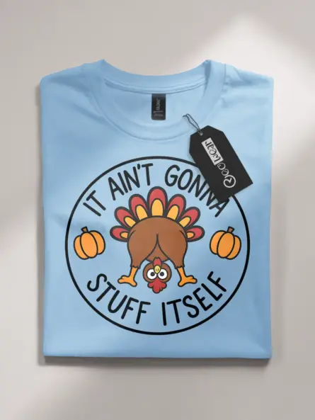 Thanksgiving Funny TShirt – Bold Turkey Humor Tee for Foodie Fans - Image 4