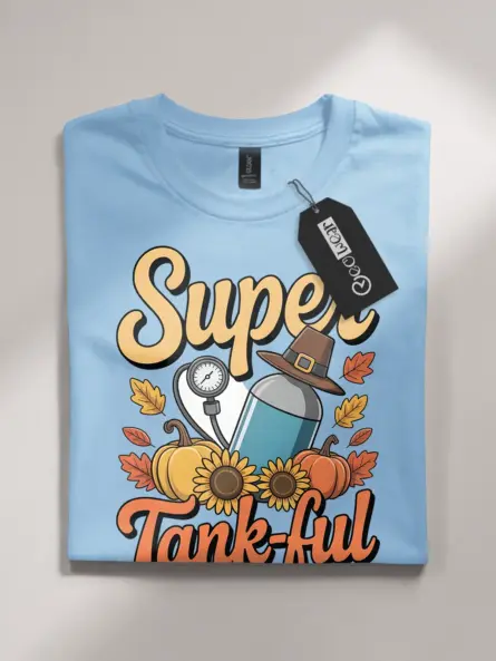 Super Tank-ful Thanksgiving Respiratory Therapist Shirt - Image 4