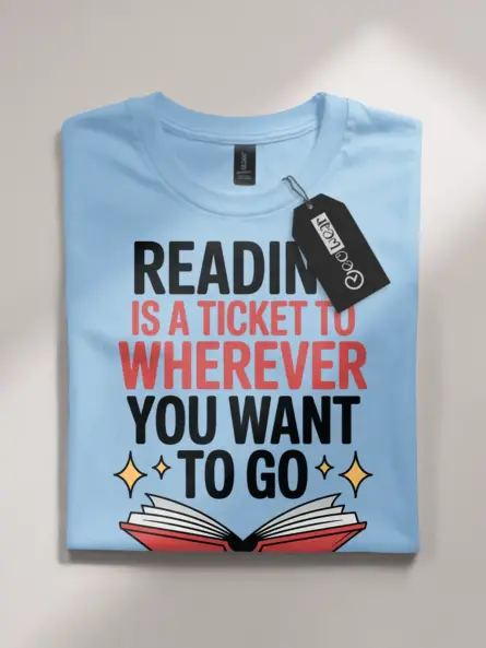Motivational Reading Shirt – Inspiring Book Lover Tee for Teachers & Kids - Image 4