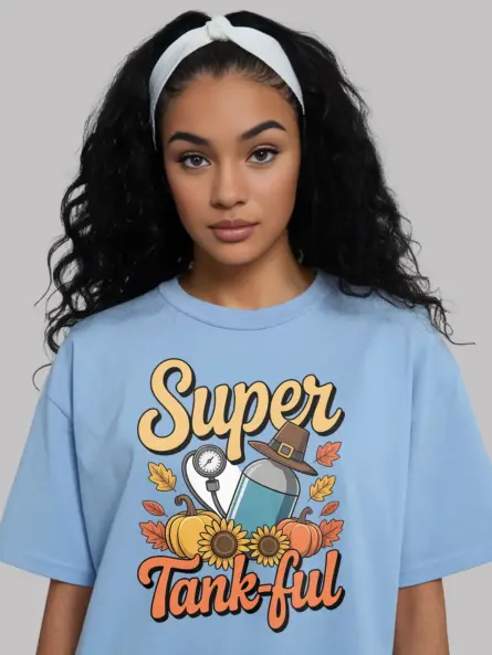 Super Tank-ful Thanksgiving Respiratory Therapist Shirt - Image 6